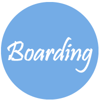 Boarding Button